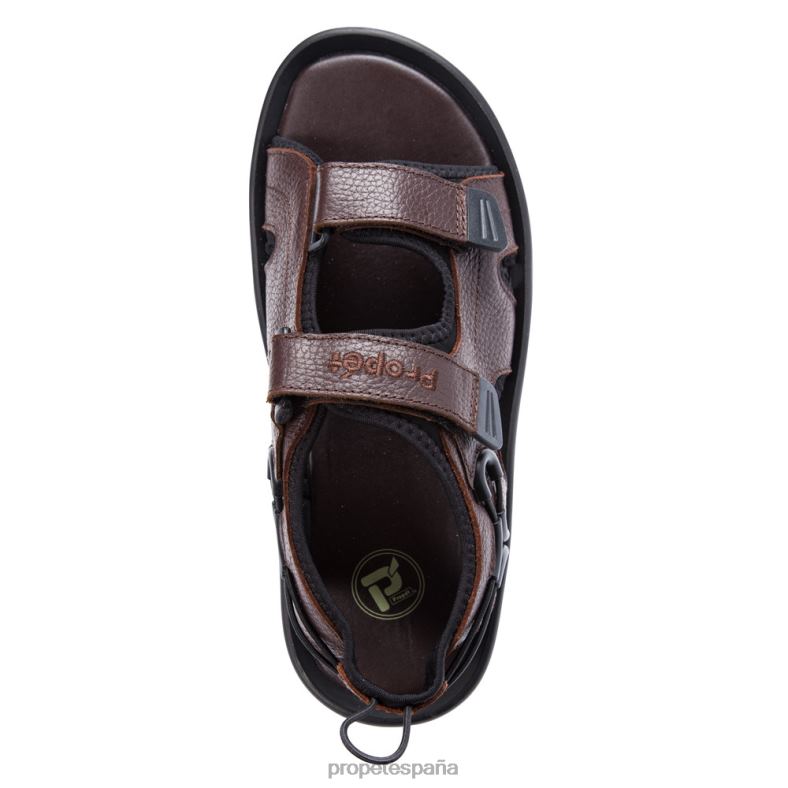 es Propet refrescante caminante de surf ii hombres marrón oscuro J8NZ273 - Imagen 4