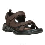 es Propet refrescante daytona hombres negro/marrón/oliva J8NZ271 - Imagen 16