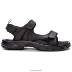 es Propet refrescante daytona hombres negro/marrón/oliva J8NZ271