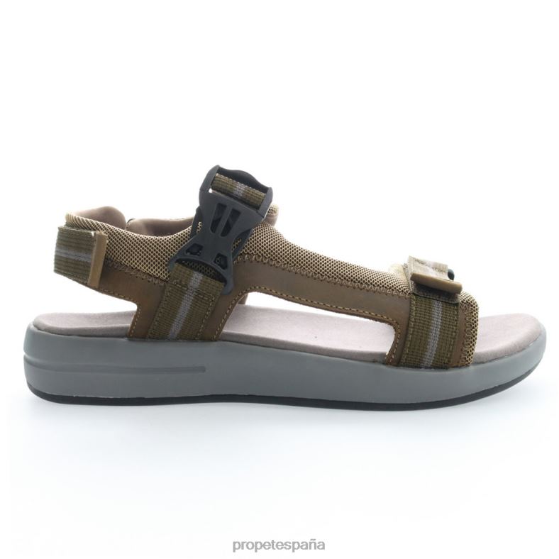 es Propet refrescante eli hombres gris naranja/negro gris/negro rojo/oliva J8NZ270 - Imagen 11