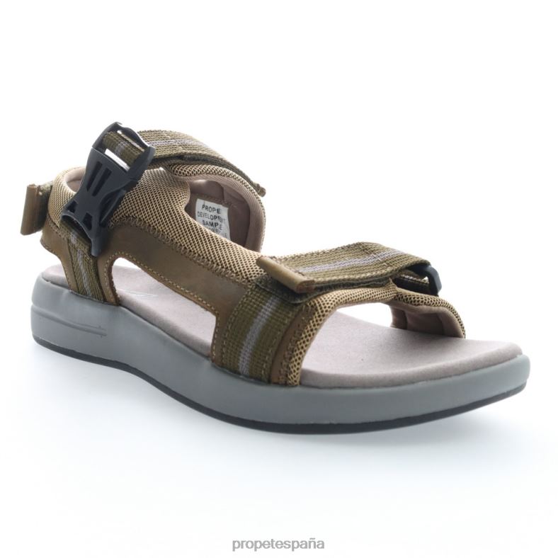 es Propet refrescante eli hombres gris naranja/negro gris/negro rojo/oliva J8NZ270 - Imagen 12