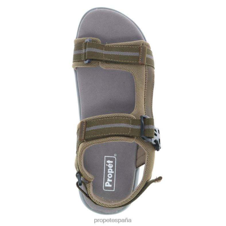 es Propet refrescante eli hombres gris naranja/negro gris/negro rojo/oliva J8NZ270 - Imagen 17