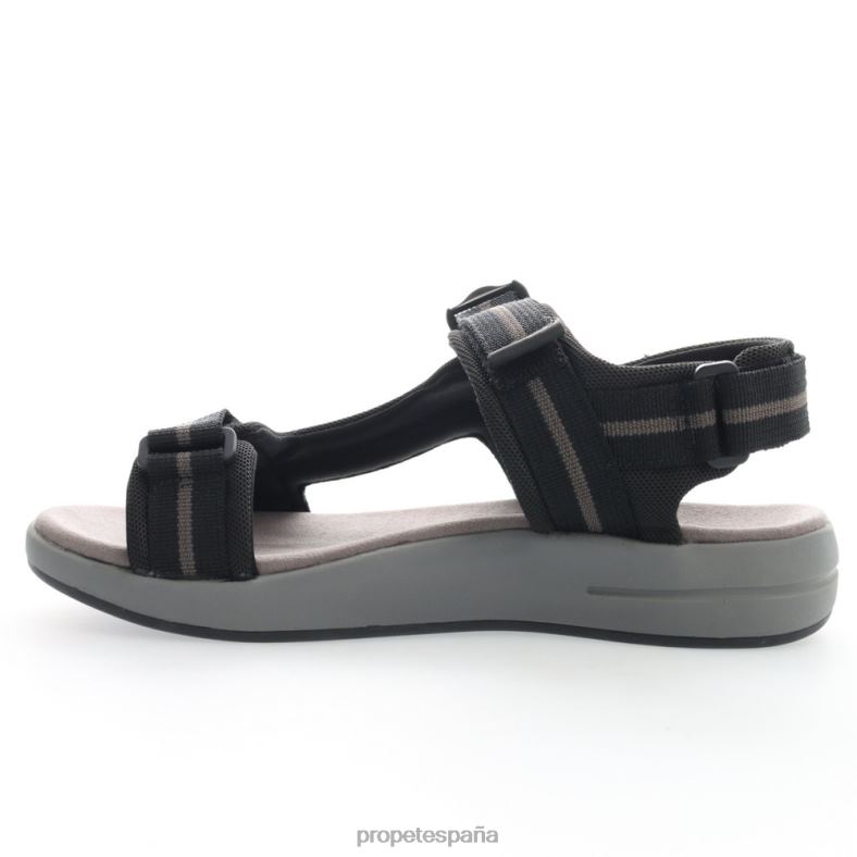 es Propet refrescante eli hombres gris naranja/negro gris/negro rojo/oliva J8NZ270 - Imagen 24