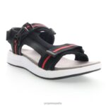 es Propet refrescante eli hombres gris naranja/negro gris/negro rojo/oliva J8NZ270 - Imagen 6