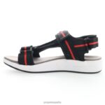 es Propet refrescante eli hombres gris naranja/negro gris/negro rojo/oliva J8NZ270 - Imagen 8