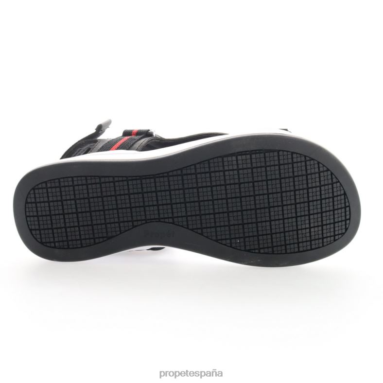 es Propet refrescante eli hombres gris naranja/negro gris/negro rojo/oliva J8NZ270 - Imagen 9