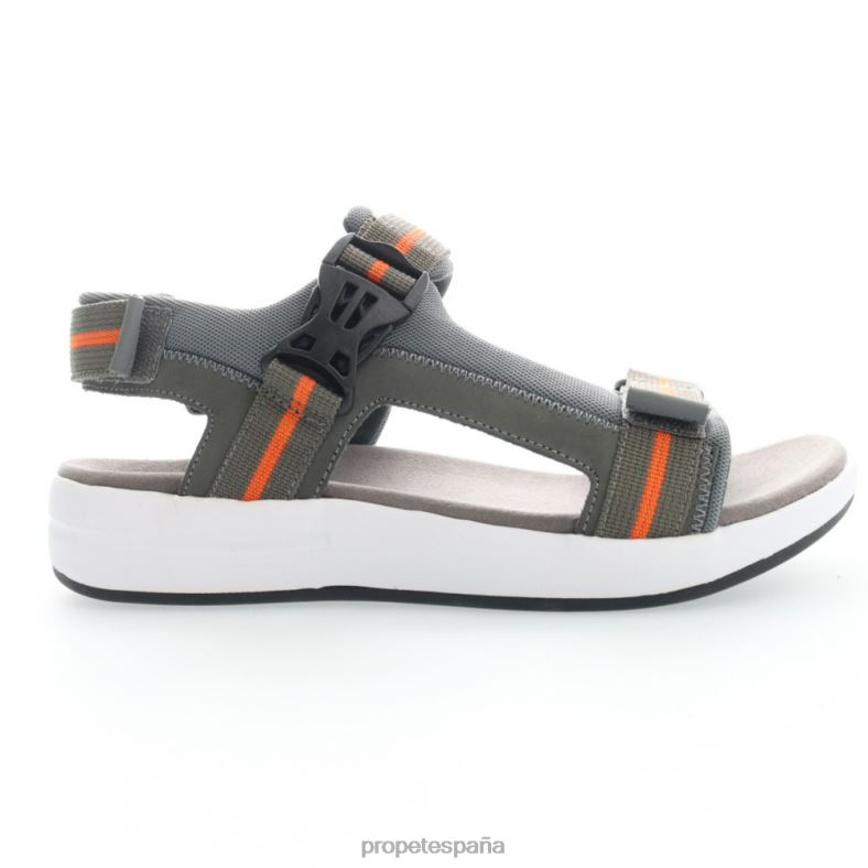 es_propet_refrescante_eli_hombres_gris_naranja_negro_gris_negro_rojo_oliva_j8nz270.jpg es Propet refrescante eli hombres gris naranja/negro gris/negro rojo/oliva J8NZ270 - Imagen 1