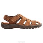 es Propet refrescante Joseph hombres marrón/negro J8NZ277