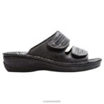 es Propet refrescante junio mujer negro/denim/rojo/tostado J8NZ2135