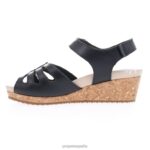 es Propet refrescante maya mujer negro/azul/blanco J8NZ2131 - Imagen 12