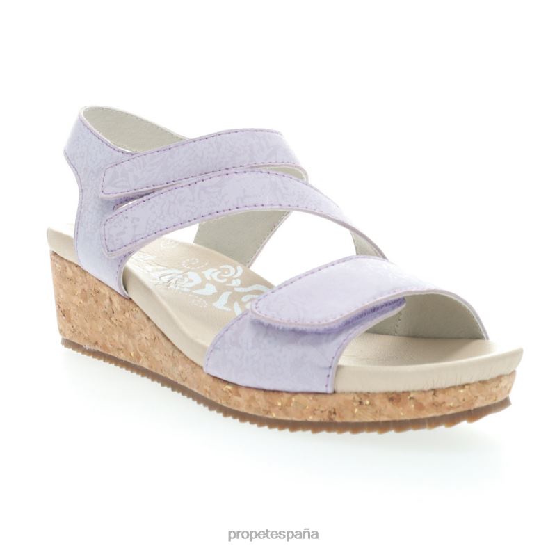 es Propet refrescante Millie mujer beige/negro/lavanda/azul marino J8NZ2130 - Imagen 6
