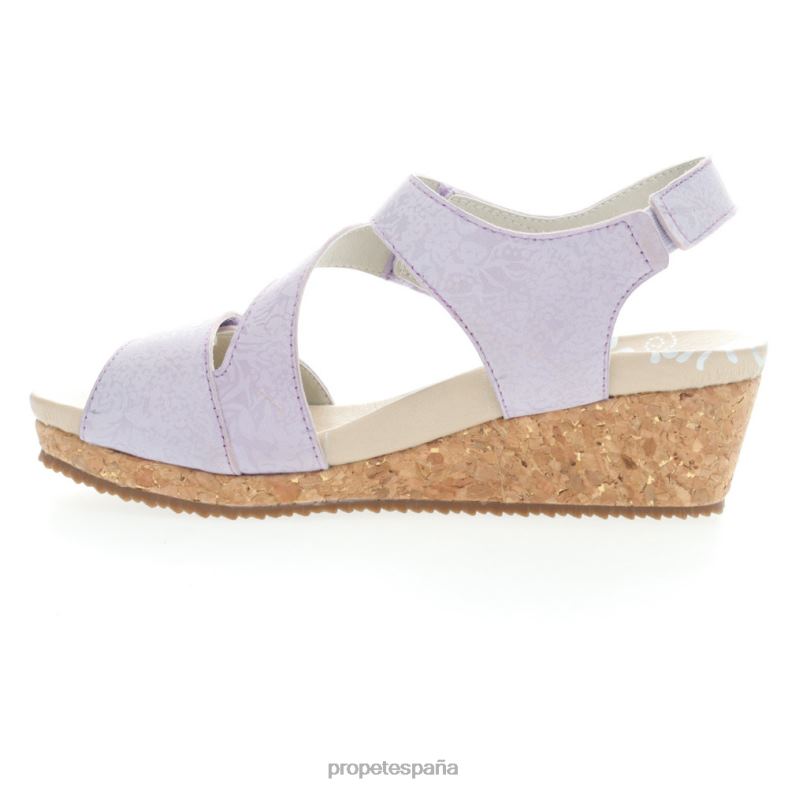 es Propet refrescante Millie mujer beige/negro/lavanda/azul marino J8NZ2130 - Imagen 8