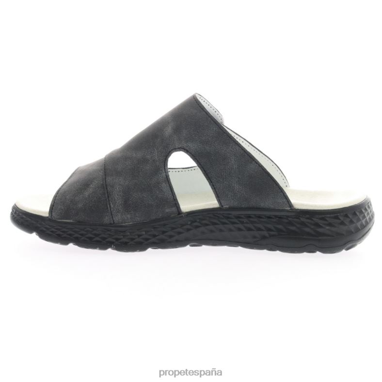 es Propet refrescante viaje activo sedona mujer negro/azul claro/ostra J8NZ2128 - Imagen 12